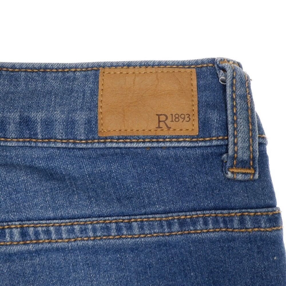 Roebuck & Co Jeans Womens 12/14 Jegging Blue High Mid Stretch Measures 32 x 28.5 - Picture 9 of 10
